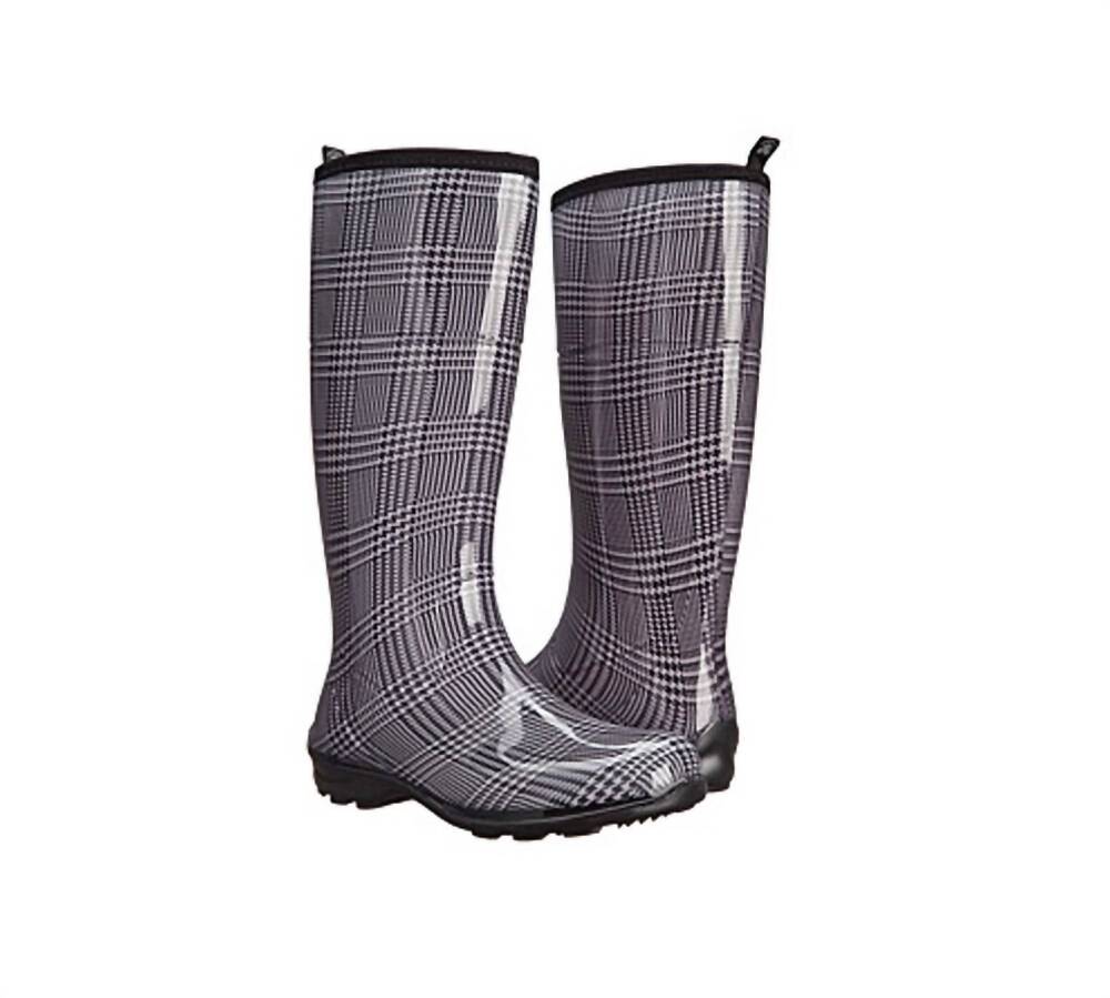 NEW KAMIK women's checks boot in black